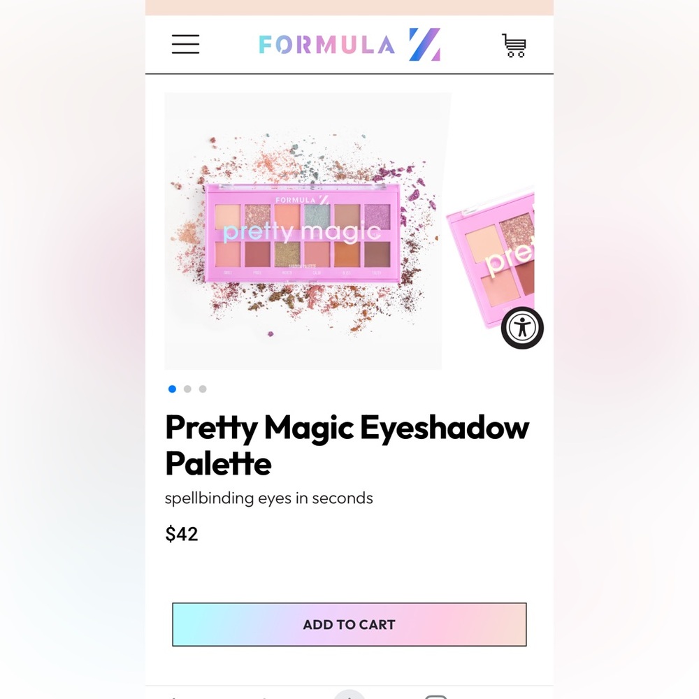 Pretty Magic Eyeshadow Palette - Pink